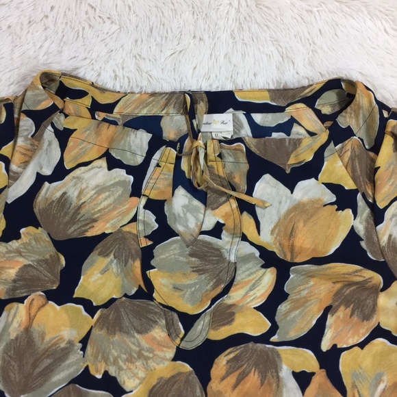 Anthropologie Meadow Rue Size 2 Michelia Blouse - Picture 3 of 8